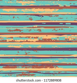 Seamless abstract distressed stripes background pattern tile