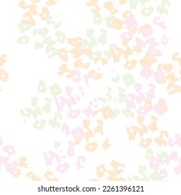 Nahtlose abstrakte, doodle Hintergrundmuster in hellen, sommerlich positiven Farben. 