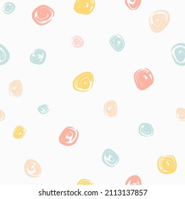 seamless abstract doodle minimalis pattern