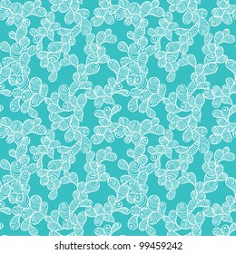 Seamless abstract doodle pattern
