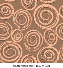 Diseño de doodle abstracto, diseño de portada, papel tapiz, fondo.