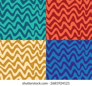 Seamless abstract doodle pattern featuring hand-drawn intersecting lines and geometric shapes. Artistic and modern, perfect for textiles, wallpapers, wrapping paper, packaging, and digital backgrounds