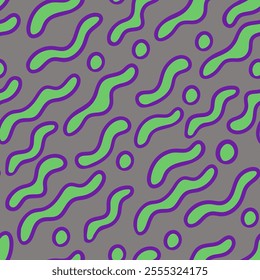 seamless abstract doodle pattern in vector. illustration for fabric print background wrapping banner textile