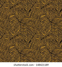 Seamless abstract doodle pattern-model for design of gift packs, patterns fabric, wallpaper, web sites, etc.
