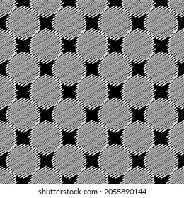 Seamless abstract doodle-style pattern for textiles, texture, packaging and simple backgrounds. Flat style.
