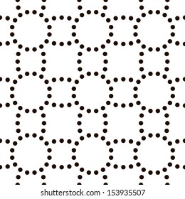 Seamless Abstract Dots Pattern