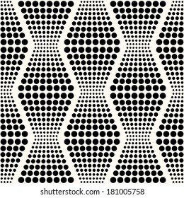 seamless abstract dots pattern