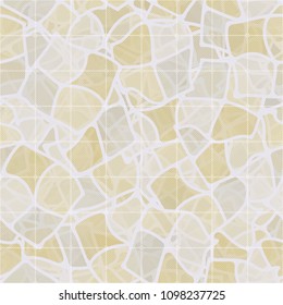 Seamless. Abstract. Editable. Colorful. Marble camouflage covered with a net.