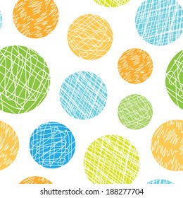 seamless abstract erased vector rounds wallpaper background pattern design