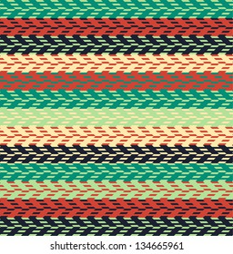 Seamless Abstract Ethnic Geometric Pattern