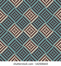 Seamless Abstract Ethnic Geometric Pattern