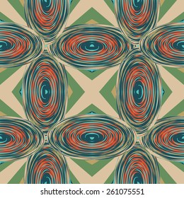 Seamless abstract exotic peacock pattern background 
