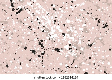 Seamless Abstract Expressionism Colorful Splatter Pattern