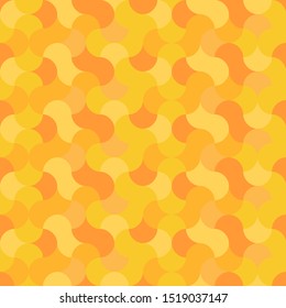 Seamless abstract fish scale textile pattern. Multicolor modern stylish background cover geometric shapes.