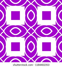 Seamless abstract floral art deco pattern. Modern vector graphic. Colored deco background. Geometric ornament