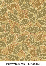 seamless abstract floral background
