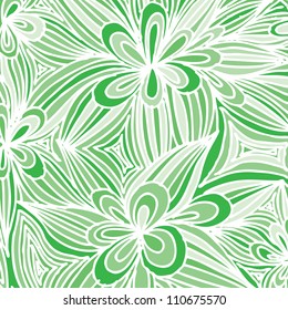 seamless abstract floral background