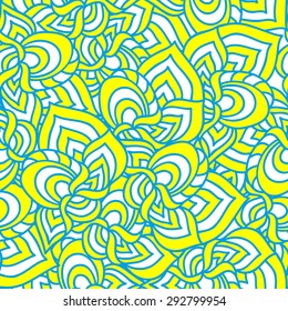 Seamless abstract floral background