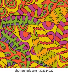 Seamless abstract floral background