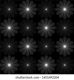 Seamless abstract floral background.EPS10 Illustration 