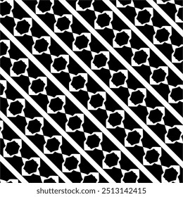Seamless abstract floral design pattern. Used for design surfaces, fabrics and textiles.
