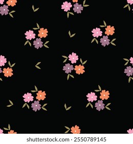 patrón de naturaleza floral abstracto sin fisuras Diseño