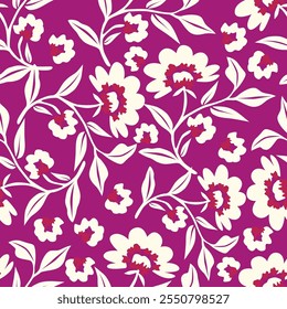 perfeito abstrato padrão de natureza floral Design