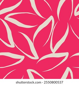 seamless abstract floral nature pattern Design