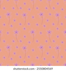 patrón de naturaleza floral abstracto sin fisuras Diseño