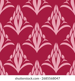 nahtloses abstraktes Blumenmuster Design
