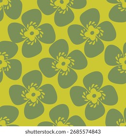 seamless abstract floral nature pattern Design
