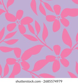 patrón de naturaleza floral abstracto sin fisuras Diseño