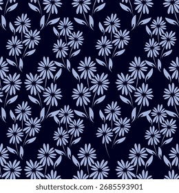patrón de naturaleza floral abstracto sin fisuras Diseño