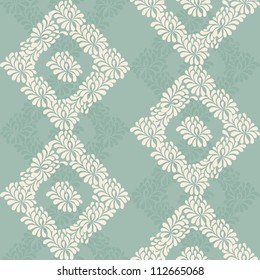 seamless abstract floral pattern