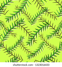 Seamless abstract floral pattern