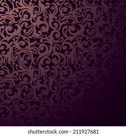 Seamless abstract floral pattern