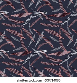 Seamless abstract floral pattern