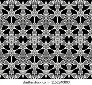 Seamless abstract floral pattern. Art-decoBackground. vector illustration. for wallpaper, invitation, fabric textile.