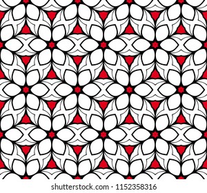 Seamless abstract floral pattern. Art-decoBackground. vector illustration. for wallpaper, invitation, fabric textile.