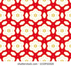 Seamless abstract floral pattern. Art-decoBackground. vector illustration. for wallpaper, invitation, fabric textile.