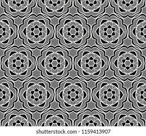 Seamless abstract floral pattern. Art-decoBackground. vector illustration. for wallpaper, invitation, fabric textile.