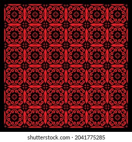Fondo de patrón floral abstracto sin inconvenientes. Ornamento de hoja geométrica. Patrón gráfico moderno