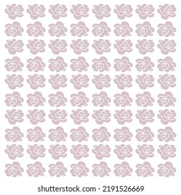 Nahtlose abstrakte Blumenmuster mit Hintergrund. Geometrisches Ornament. Modernes Blumenmuster