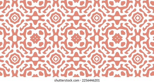 Seamless abstract floral pattern, floral pattern background, editable pattern