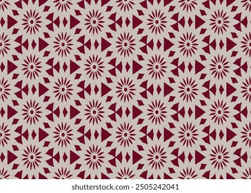 seamless abstract floral pattern background