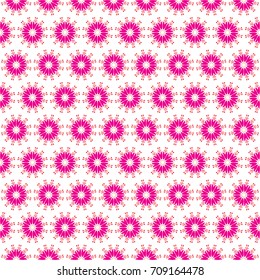Seamless abstract floral pattern background