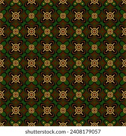 Seamless abstract floral pattern. Beige and white vector background. Geometric leaf ornament. Graphic modern pattern