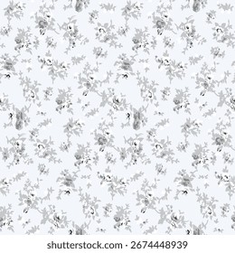 impressão floral padrão floral abstrata sem costura