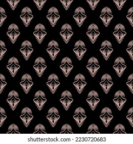 seamless abstract floral pattern. graphic modern pattern