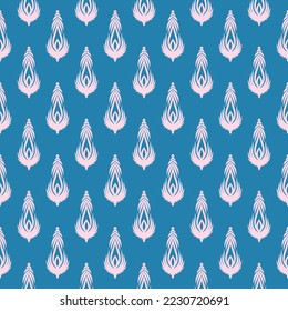 seamless abstract floral pattern. graphic modern pattern